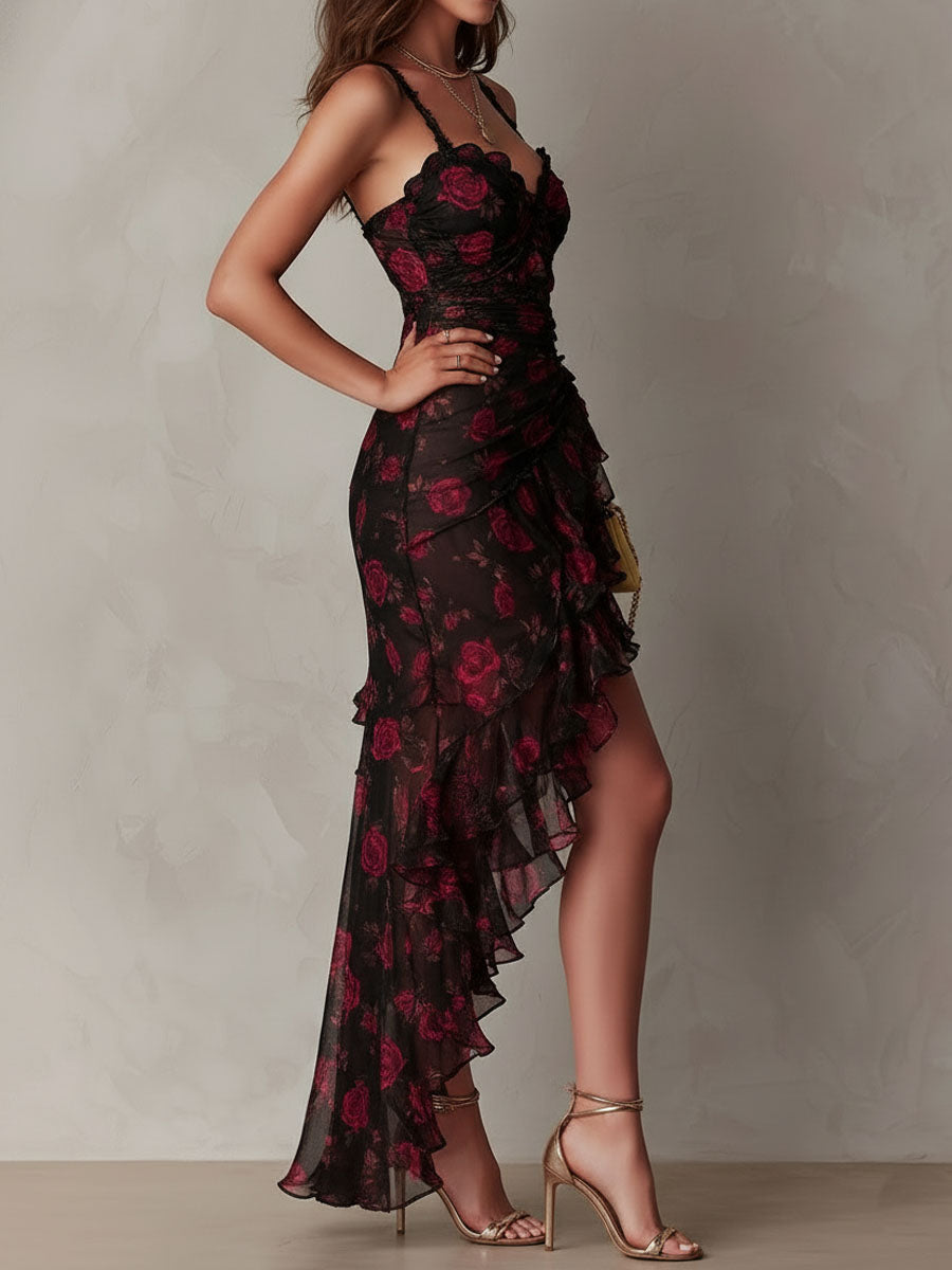 Reinette | Robe à Volants pour Soirée