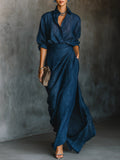 Seraphine | Elegant Blouse and Maxi Dress Set