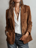 Marcelle | Vintage Brown Blazer