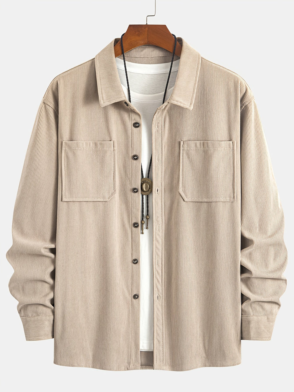 Fabrice | Overshirt Structuré Côtelé