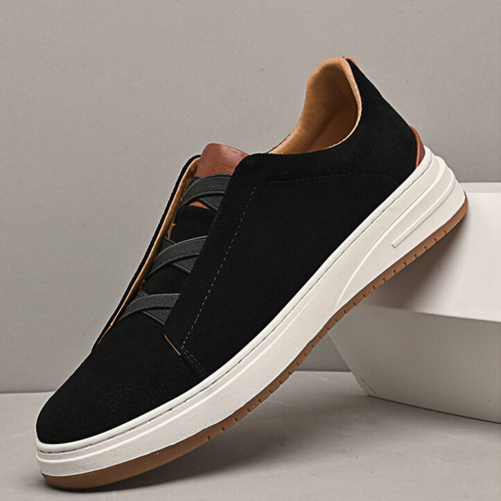 Grégoire | Sneakers Casual en Cuir de Vachette