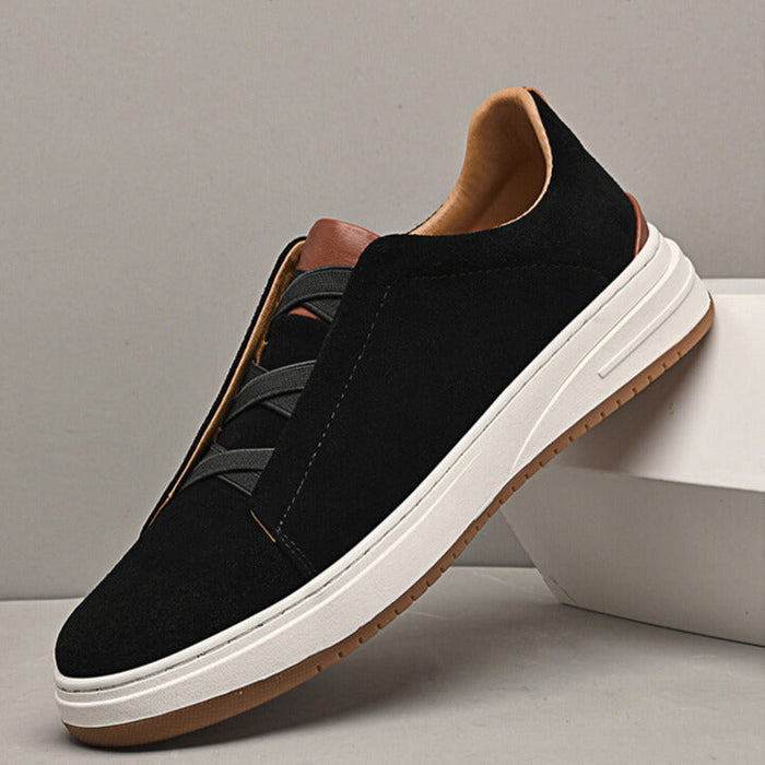 Grégoire | Sneakers Casual en Cuir de Vachette