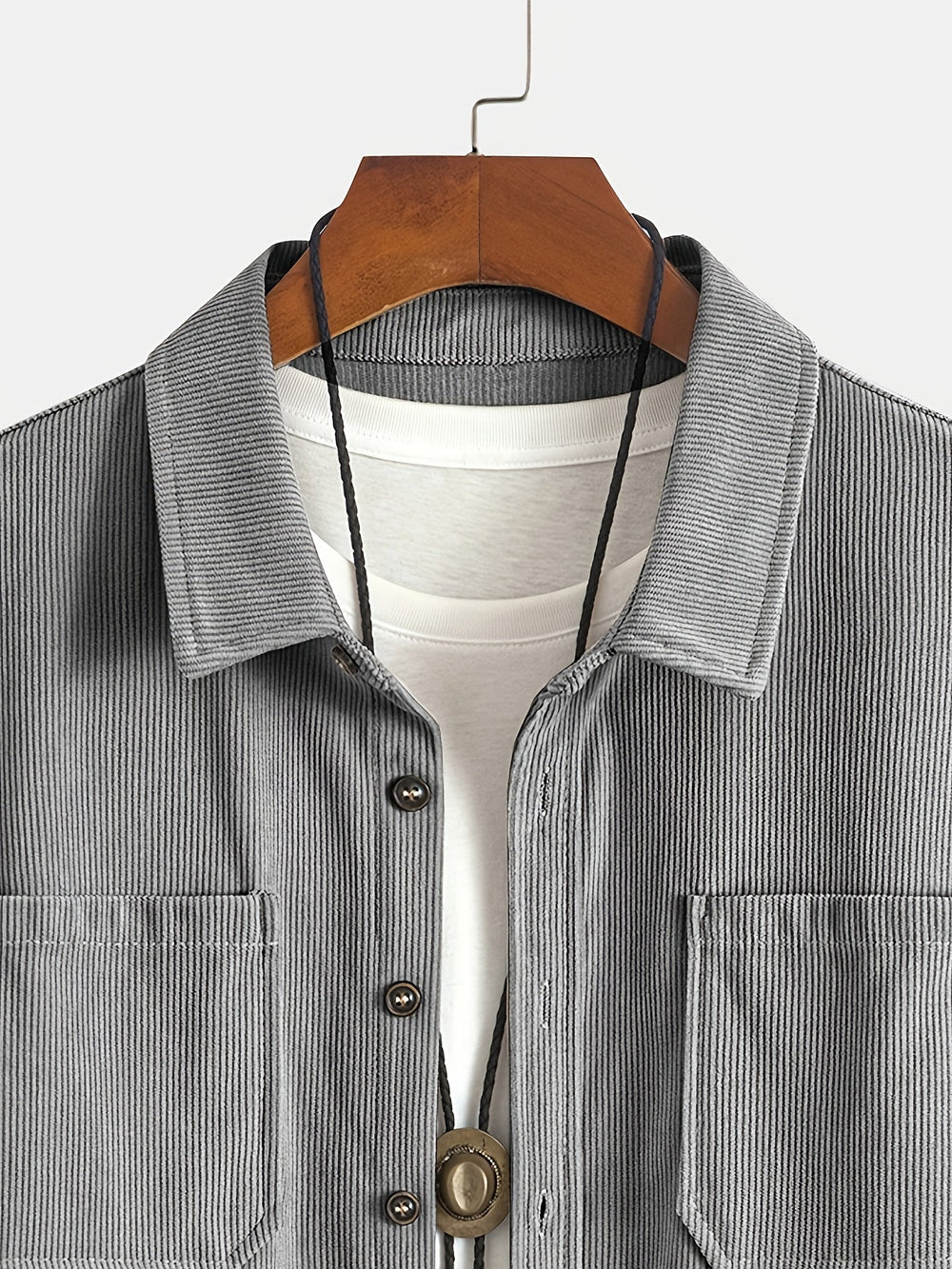 Fabrice | Overshirt Structuré Côtelé