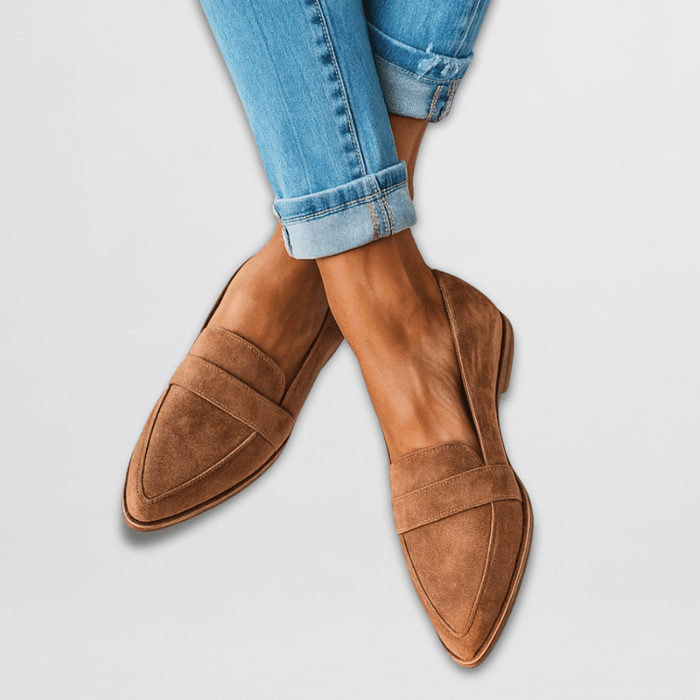 Adriana | Soft Women's Loafers - Brown
