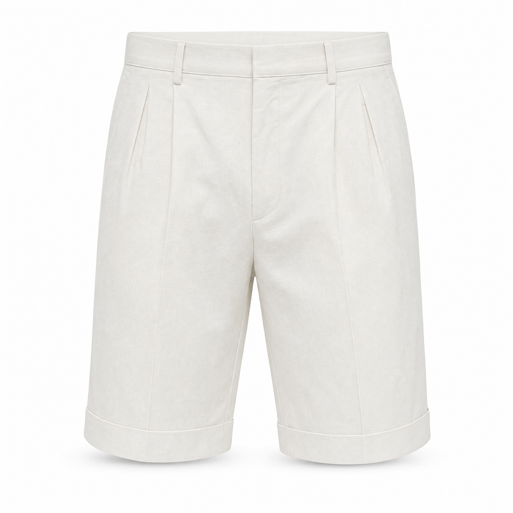 Thibault | Short Plissé Élégant