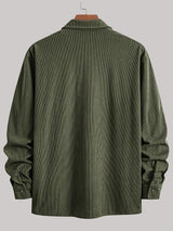 Fabrice | Ribbed Structured Overshirt