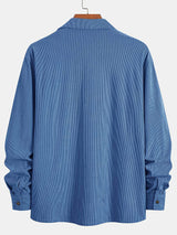 Fabrice | Ribbed Structured Overshirt
