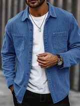 Fabrice | Ribbed Structured Overshirt