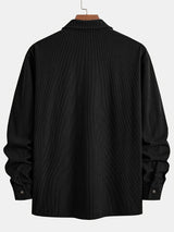 Fabrice | Ribbed Structured Overshirt