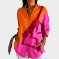 Clara | Bluse Statement à Motif Safari