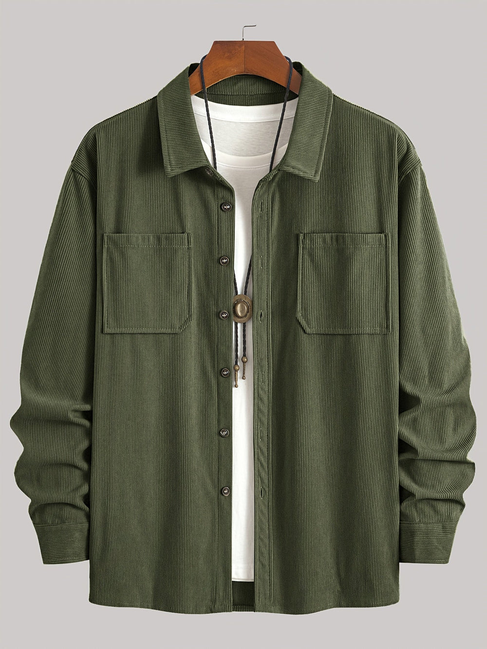 Fabrice | Overshirt Structuré Côtelé