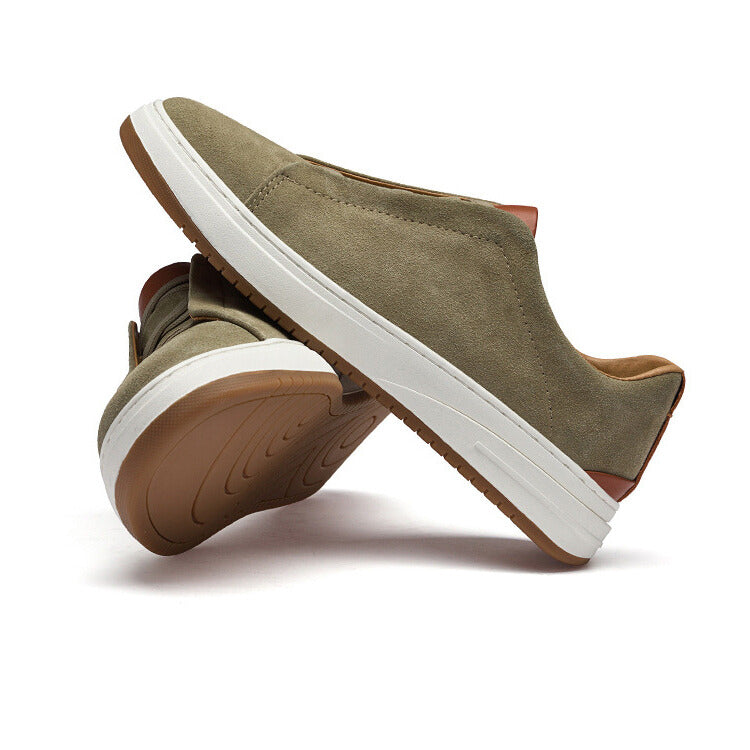 Grégoire | Sneakers Casual en Cuir de Vachette