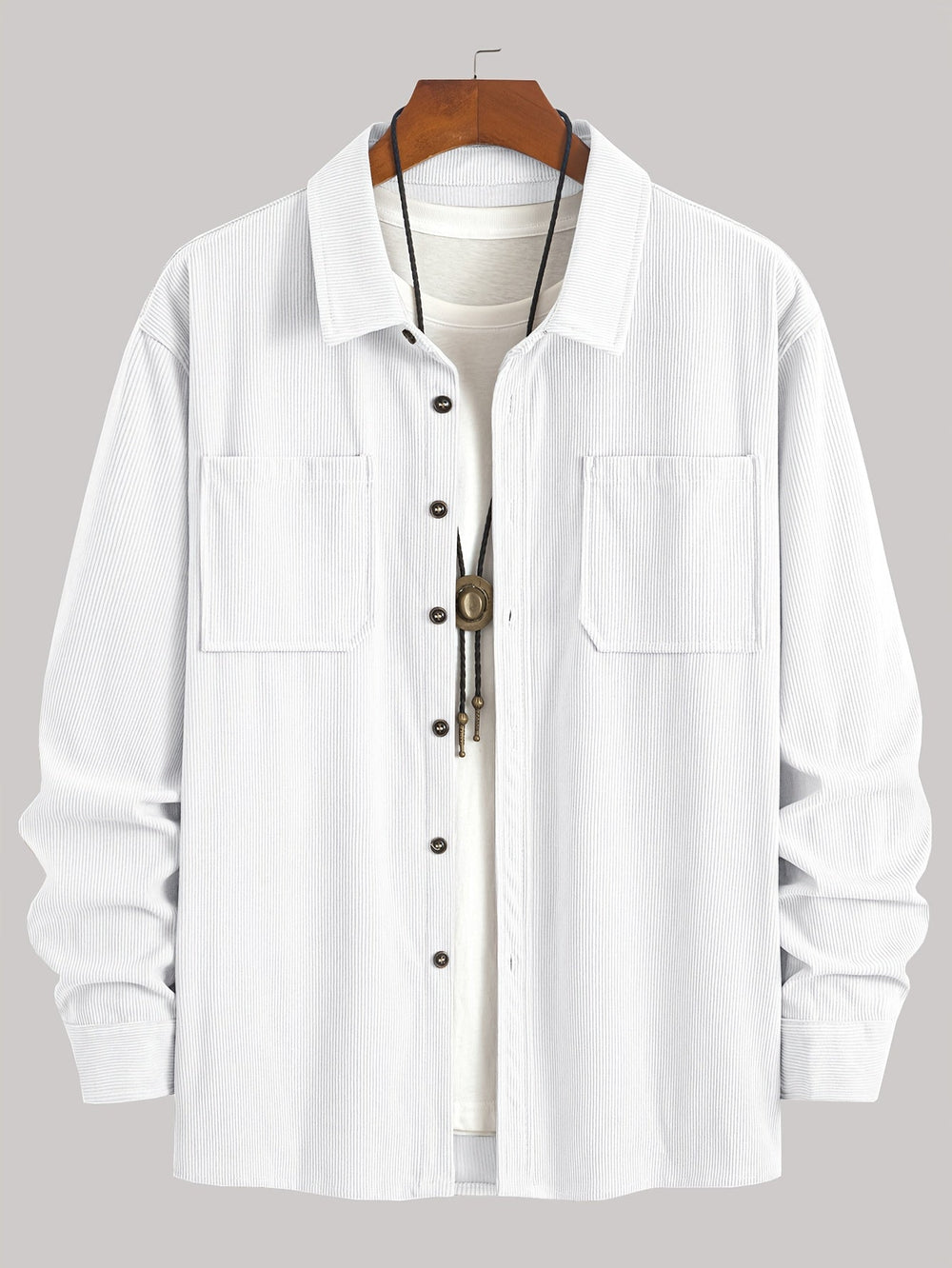 Fabrice | Overshirt Structuré Côtelé