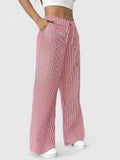 Corentine | Pantalon Large à Détails Élégants