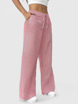 Corentine | Pantalon Large à Détails Élégants