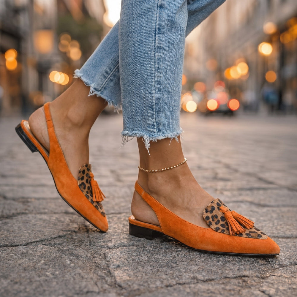Elena | Fringed Strappy Sandals