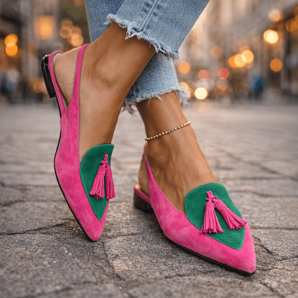 Elena | Fringed Strappy Sandals
