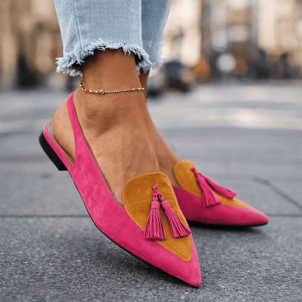 Elena | Fringed Strappy Sandals