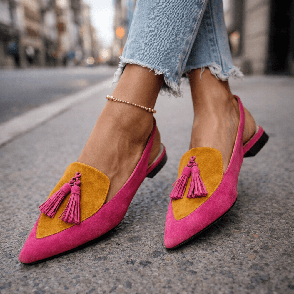 Elena | Fringed Strappy Sandals