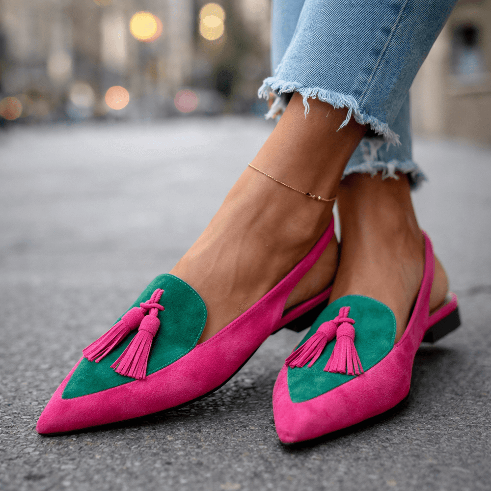 Elena | Fringed Strappy Sandals