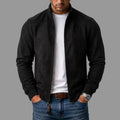 Donacci - Suede Bomber Jacket