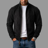 Donacci - Suede Bomber Jacket