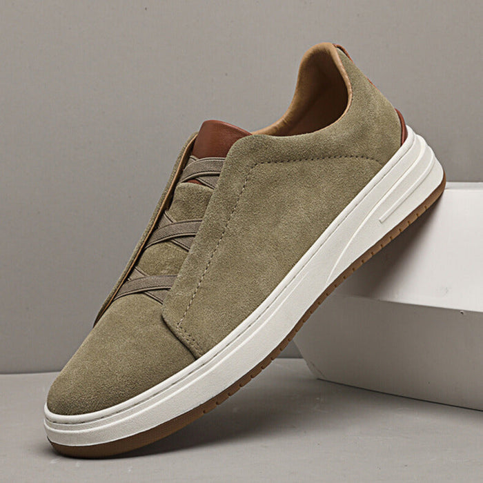 Grégoire | Sneakers Casual en Cuir de Vachette