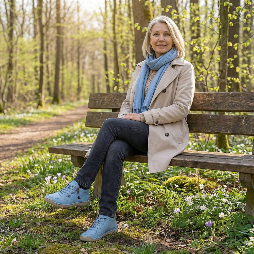 Marielle | Sneakers Orthopédiques à Fermeture Éclair