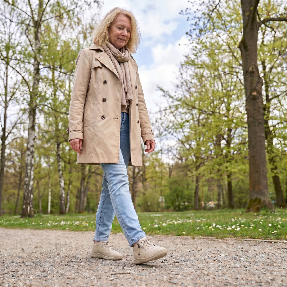Marielle | Sneakers Orthopédiques à Fermeture Éclair