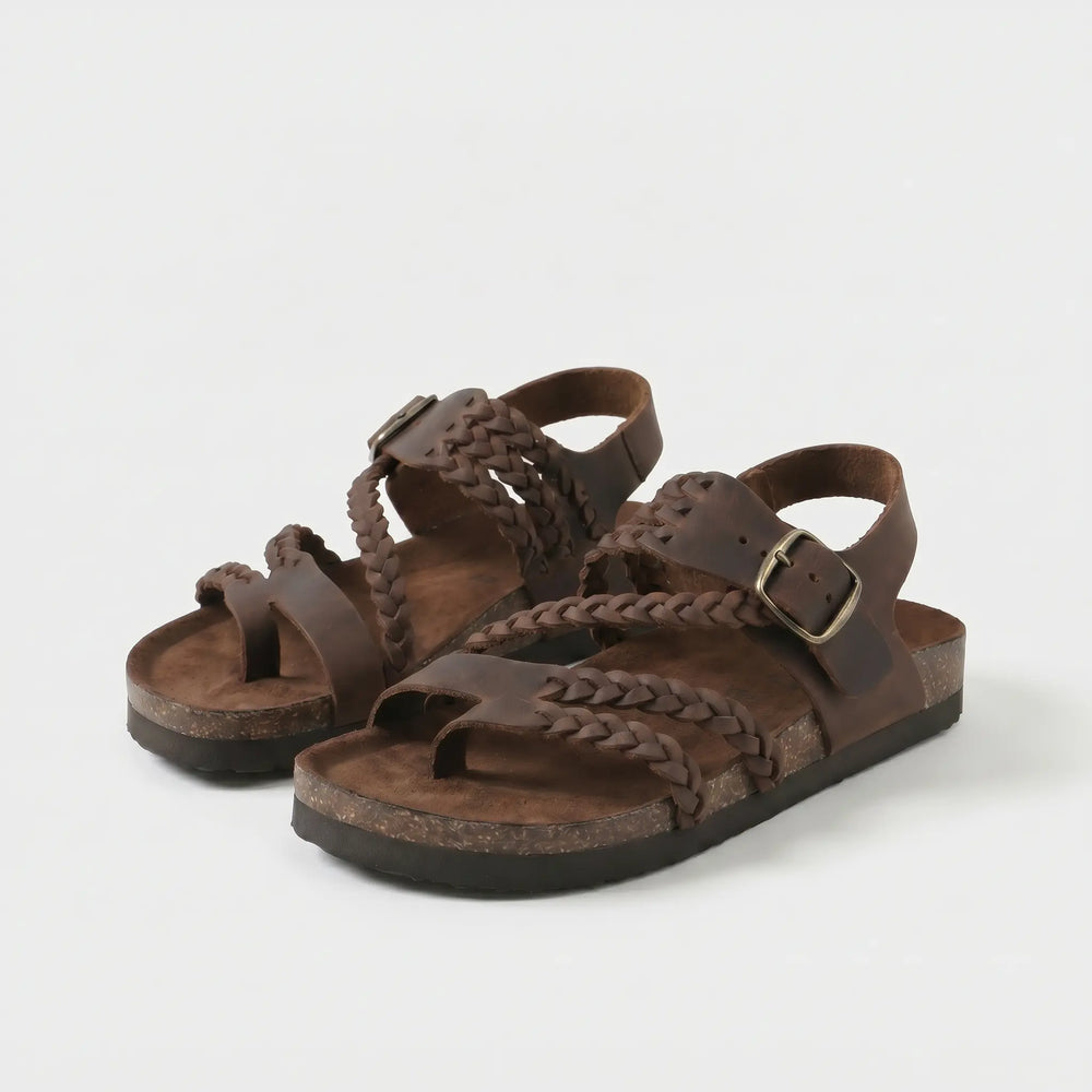 Pernelle | Sandales Confort Tressées