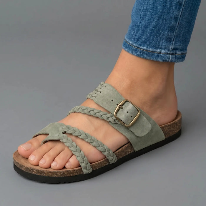 Pernelle | Sandales Confort Tressées