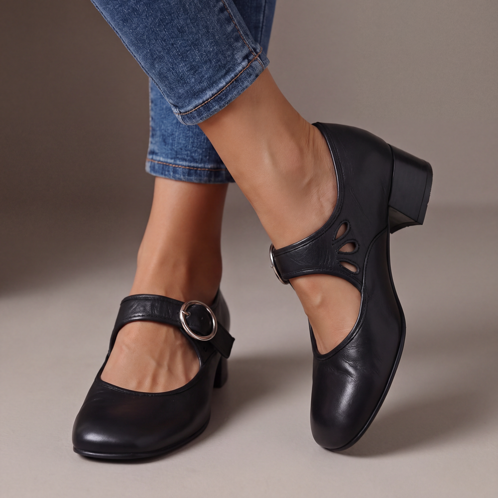 Josefina | Leather Orthopedic Mary Janes