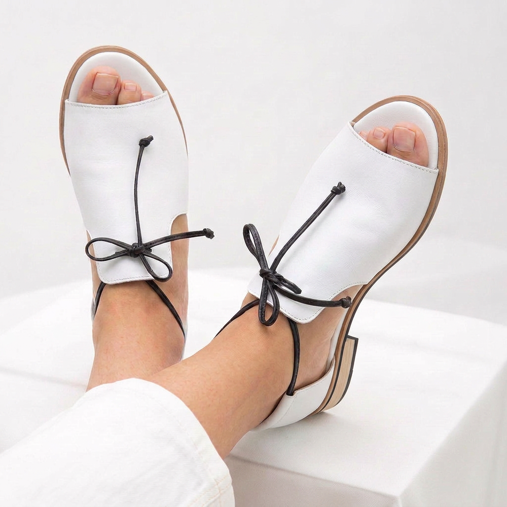 Liliane | Sandales en Cuir à Lanières