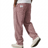 Varel | Men's Corduroy Pants with Elastic Waist