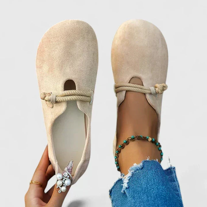 Luisa | Elegant Women's Loafers - Beige