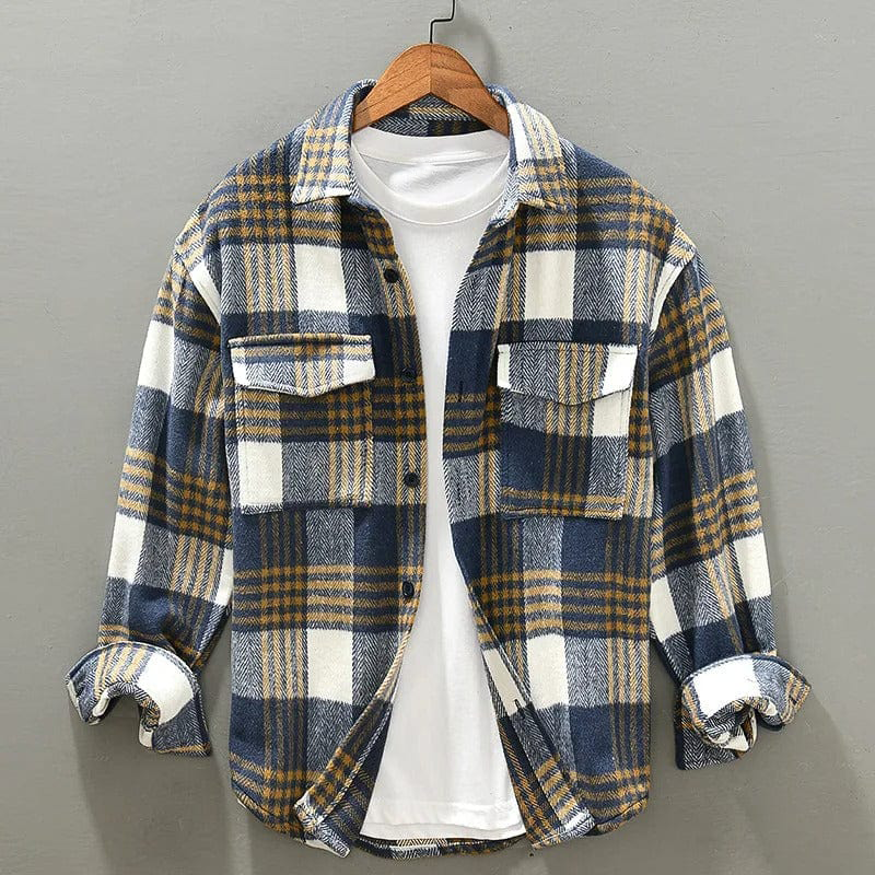 Dorian | Chemise à Carreaux Chaude