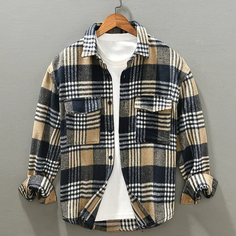 Dorian | Chemise à Carreaux Chaude