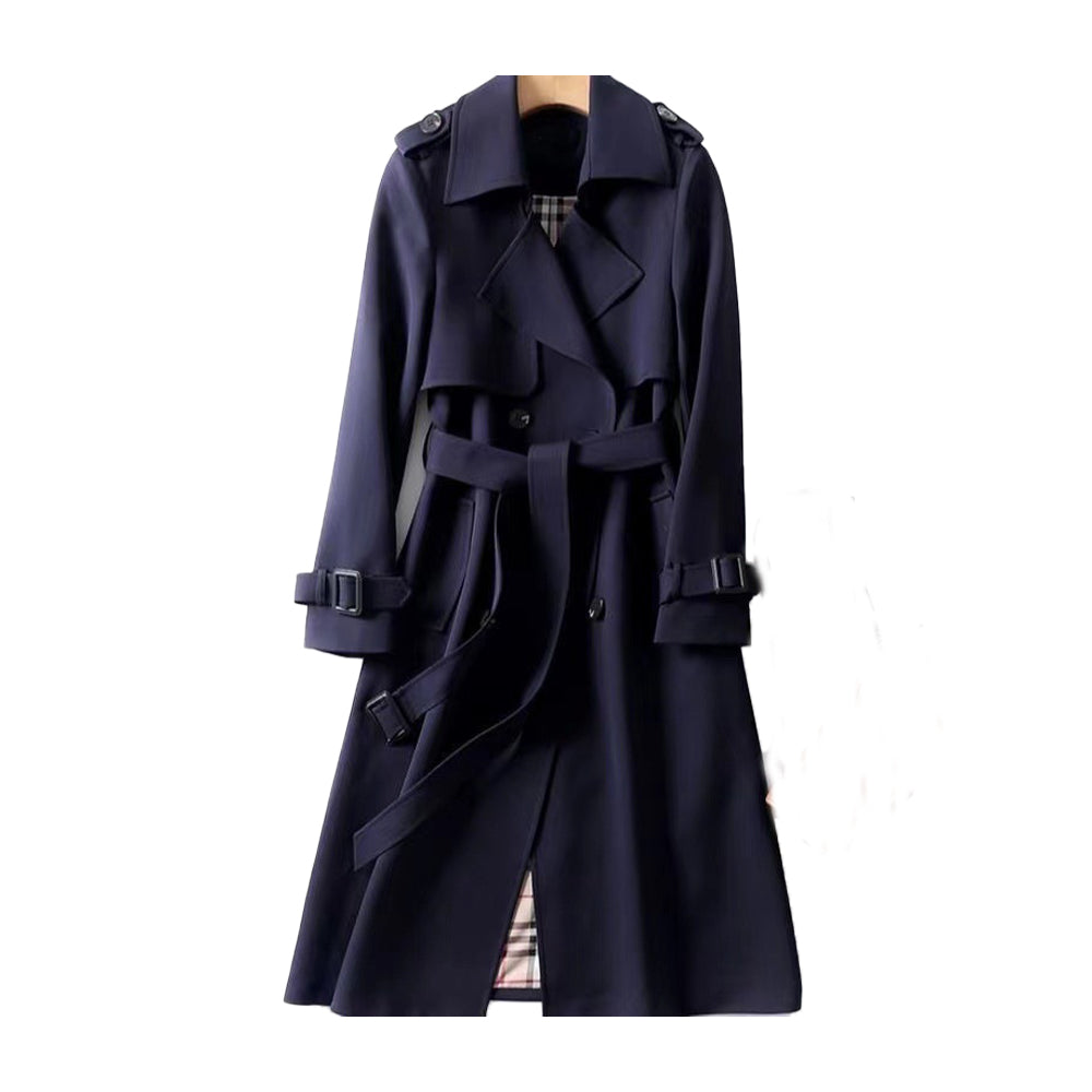 Lena | Elegant Long Trench Coat