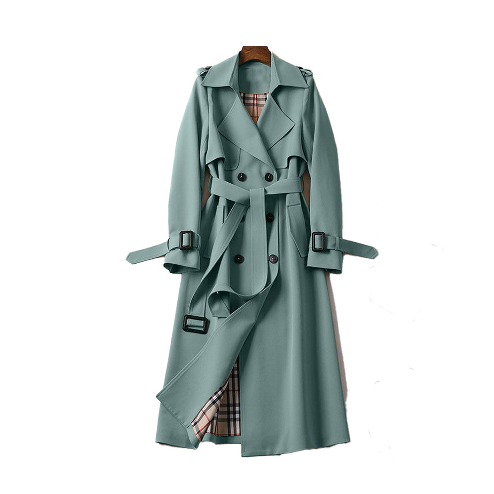 Lena | Elegant Long Trench Coat