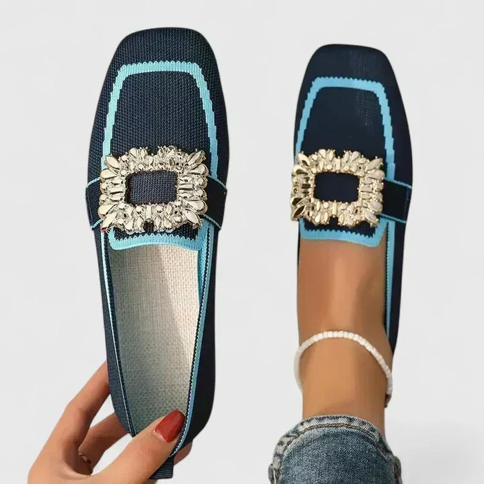 Rosa | Comfortable Women's Loafers - Navy Blue