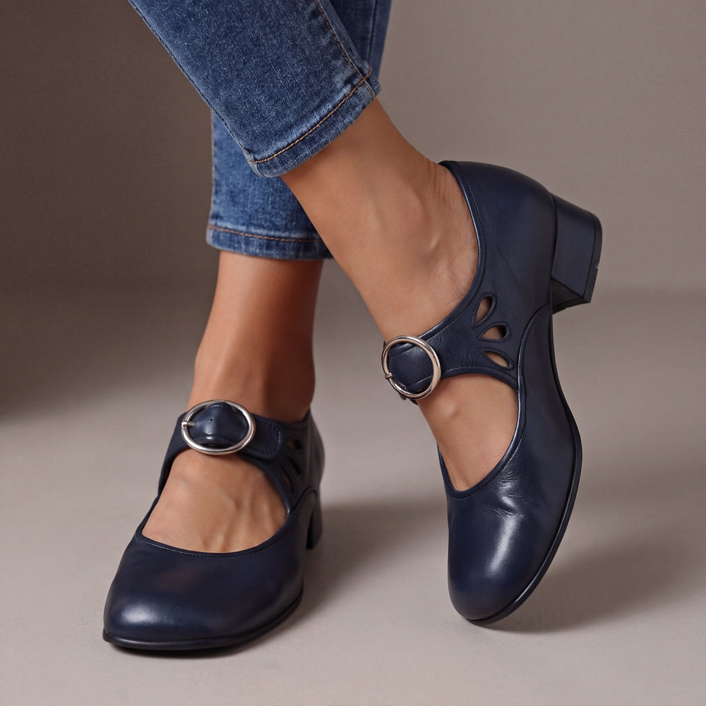 Josefina | Leather Orthopedic Mary Janes