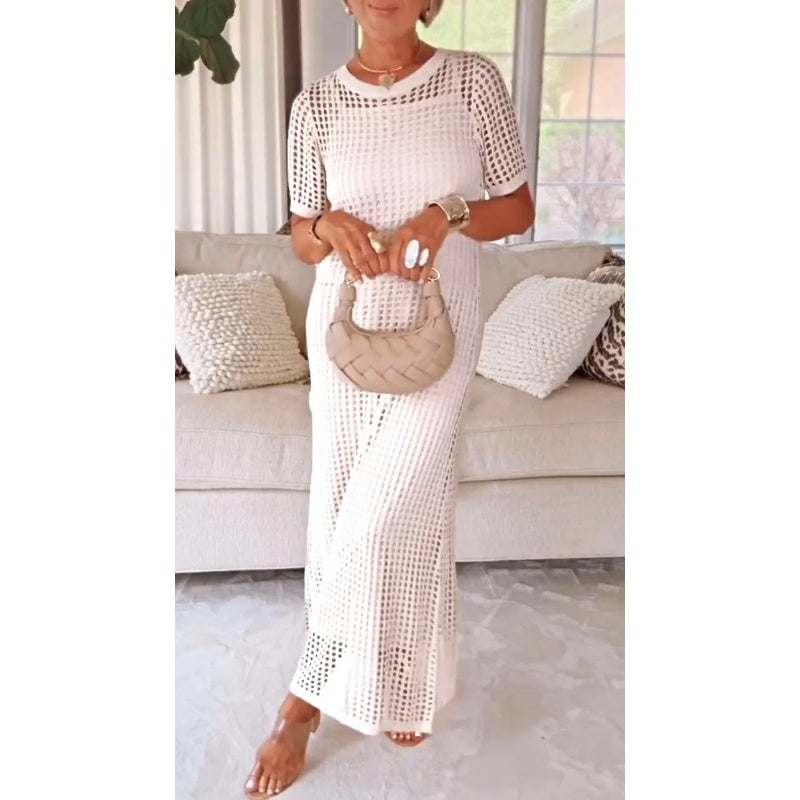 Bethany | Cut-Out Layered Maxi Dress