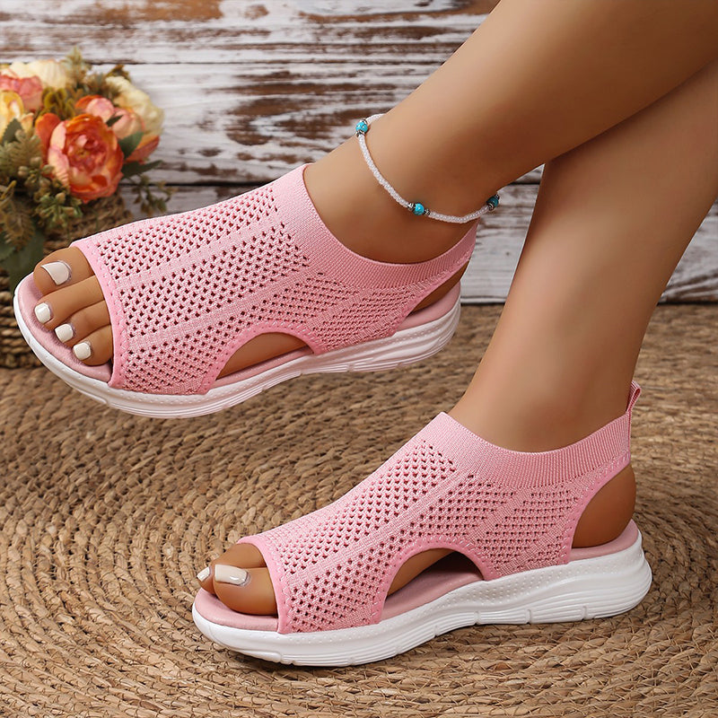 Fleurette | Sandales Confort Matelassées