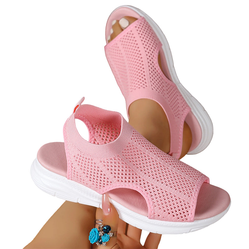 Fleurette | Sandales Confort Matelassées