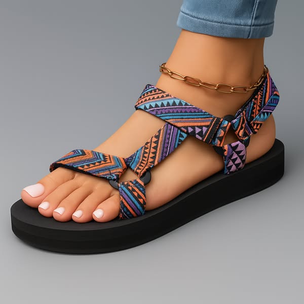 Yolette | Sandales Confort Matelassées