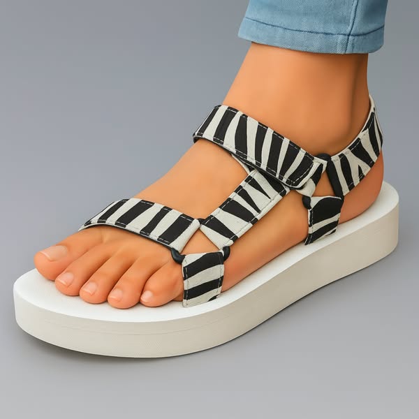 Yolette | Sandales Confort Matelassées